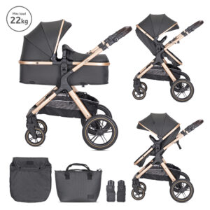 Д.КОЛИЧКА VIOLA BLACK 2в1 с трансформираща седалка