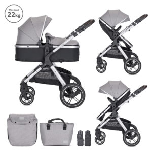Д.КОЛИЧКА VIOLA GREY 2в1 с трансформираща седалка+