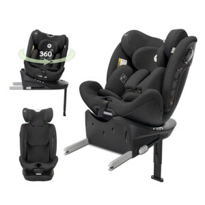 СТОЛ ЗА КОЛА PERSEUS BLACK i-Size ISOFIX 40-150 CM