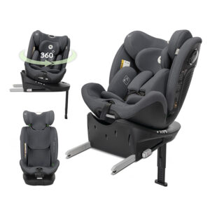 СТОЛ ЗА КОЛА PERSEUS GREY i-Size ISOFIX 40-150 CM