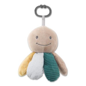 ИГРАЧКА ОКТОПОД СИНЬО И БЕЖОВО NATURAL