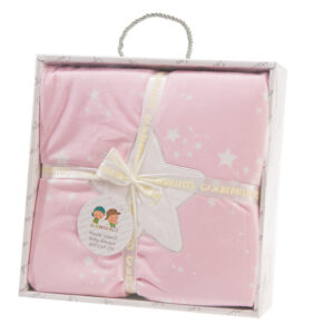 GAMBERRITOS Одеало 80х110см. Звезда, розово