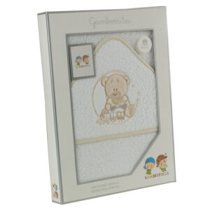 GAMBERRITOS Хавлия 100х100 см., Мече бежов кант