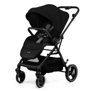 Kinderkraft YOXI бебешка количка 3в1 PURE BLACK