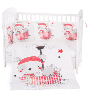 Бебешки спален комплект 6 части 70/140 Pirates