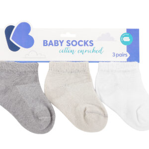 Бебешки летни чорапи Grey 2-3г