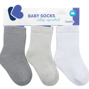 Бебешки термо чорапи Grey 1-2г