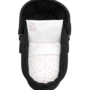 Бебешки спален комплект за количка 6 части Hippo Dreams