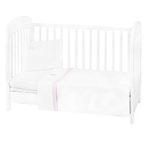 Бебешки спален комплект с бродерия 3 части EU Style 70/140 Dream Big Pink