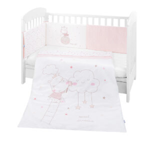 Бебешки спален комплект 2 части EU style 70/140 Hippo Dreams