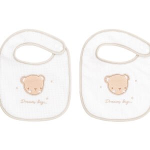 Сет 2 бр. лигавник тери+пике Dream Big Beige