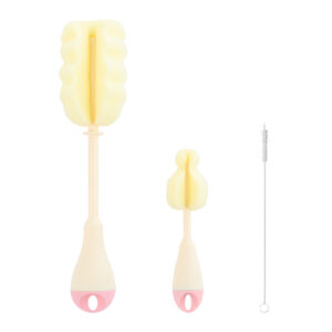 Четки за почистване на шишета 3 бр Pink