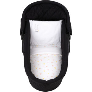 Бебешки спален комплект за количка 6 части Rabbits in Love