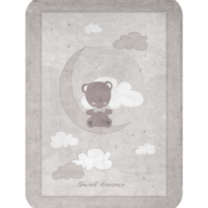 Супер меко бебешко одеяло 110/140 см Dream Big Beige