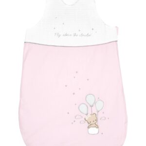 Зимен спален чувал с бродерия 6-18 месеца Dream Big Pink
