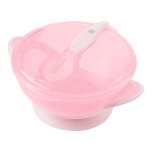 Купа с лъжица Feedy Pink