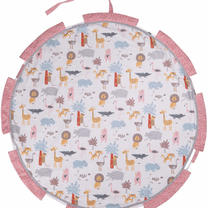 FREEON Килимче за игра 2в1 Розово сафари