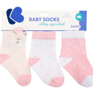 Бебешки чорапи с 3D уши Hippo Dreams 2-3г