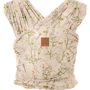 Слинг за носене на бебе Isla Secret Garden Beige