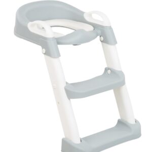 Тоалетна седалка със стълба Lea Grey