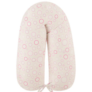 Възглавница за бременни Pink Circles