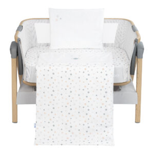 Бебешки спален комплект за мини-кошара 5ч My Teddy