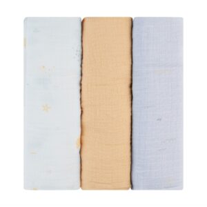 Комплект 3 бр муселинови пелени 100х100 см Seally Me