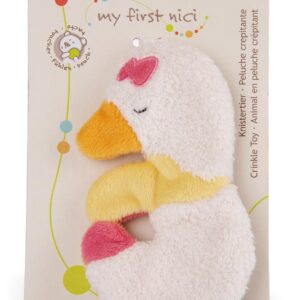 NICI Мека играчка 0+ мес., 14 см. Спящата Гъска Гитти