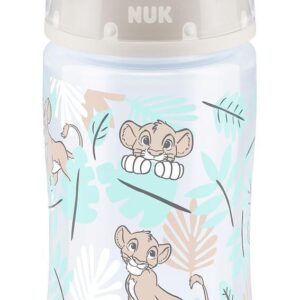 NUK First Choice РР Шише Temperature control 300мл. силиконов биберон 6-18 мес. LION KING