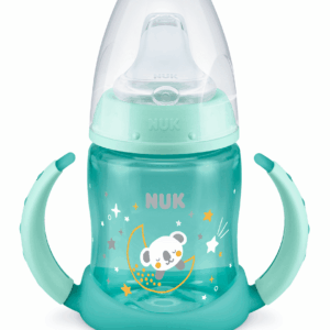 NUK First Choice РР Шише за сок 150мл. със силиконов накрайник 6-18м. Glow in the Dark - Син
