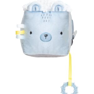 Плюшено кубче Bear with me Blue