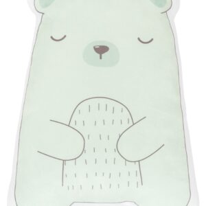Плюшена възглавница-играчка Bear with me Mint