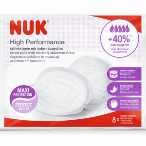 NUK подплънки за кърмачка Hihg performance, 8бр.