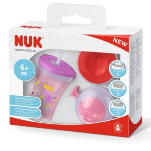 NUK СЕТ Evolution Cups All-in-one момиче