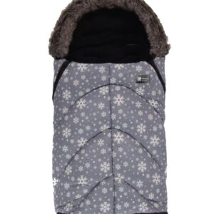 Чувалче за количка Shiny Nylon Snow Flakes