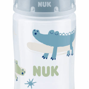 NUK First Choice РР Шише Temperature control 300мл силиконов биберон 0-6 мес. микс - Син