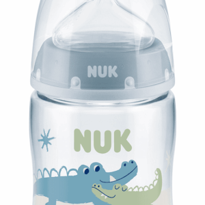 NUK First Choice РР Шише Temperature control 150мл. силиконов биберон 0-6 мес. микс - Син