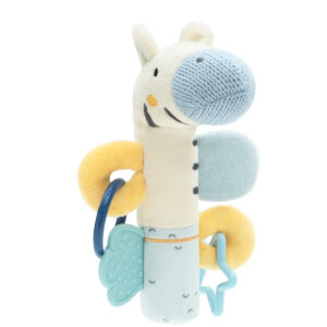 Занимателна играчка пискун Stripy Friends