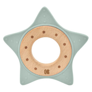 Чесалка дърво-силикон Star Mint