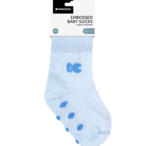 Бебешки чорапи с релефно стъпало Stripy Friends 6-12м