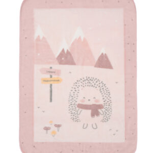 Супер меко бебешко одеяло 110/140 см Hedge-hugs