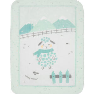 Супер меко бебешко одеяло 110/140 см Sleepy Sheep