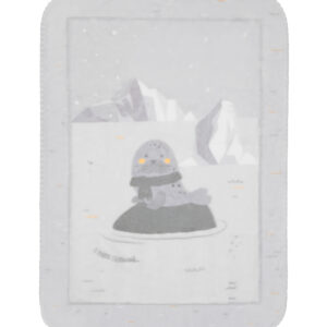 Супер меко бебешко одеяло 110/140 см Seally Me