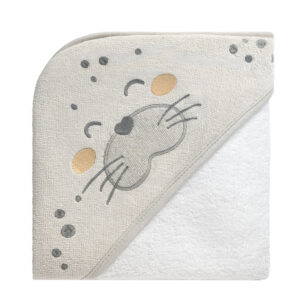 Хавлия с качулка 90/90см тери Seally Me