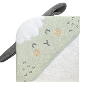 Хавлия с качулка 90/90см тери Sleepy Sheep