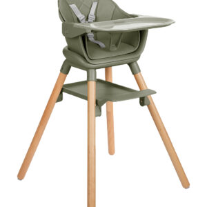 Стол за хранене 6в1 Woody Army Green 2024