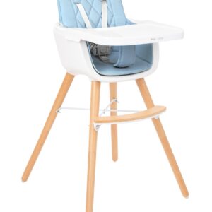 Стол за хранене 2в1 Woody Blue