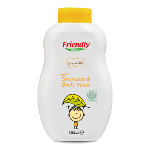 Бебешки шампоан с органичен овес, 400мл