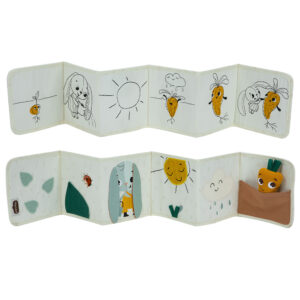 Еко двустранна книжка-обиколник Tiny Love Garden of Adventures, 0м+