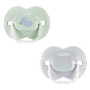 Залъгалки AnyTime 0-6м, 2 бр./оп., син/ зелен/ птиче